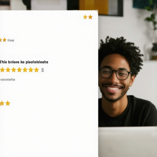 Engaging with Customers on Google Maps Business owner responding to reviews to boost local engagement